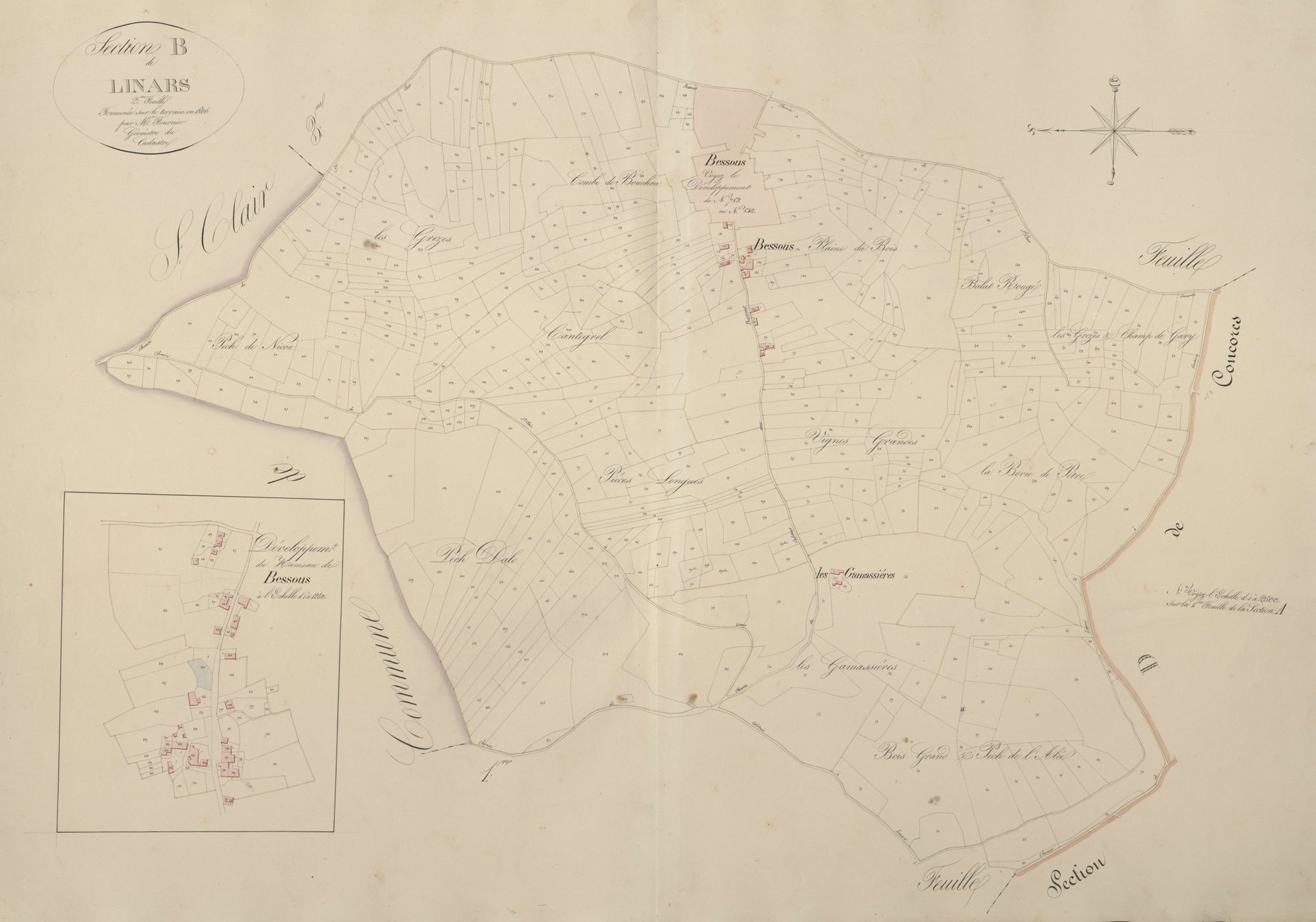 section B de Linars, 2ème feuille