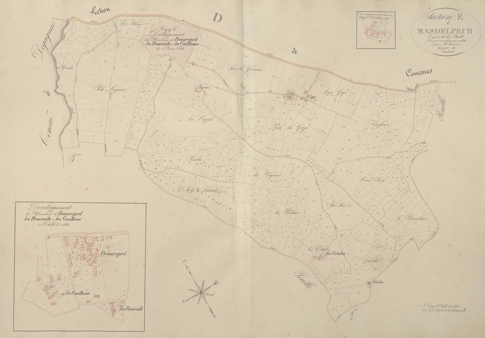 section E de Masdelpech, 1ère feuille