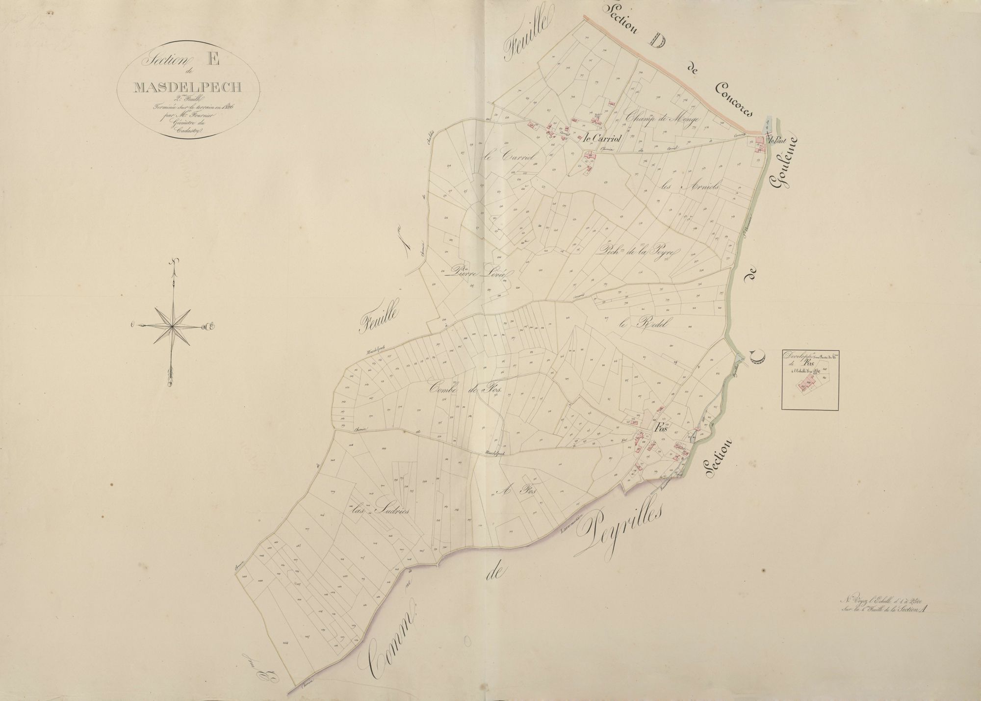 section E de Masdelpech, 2ème feuille