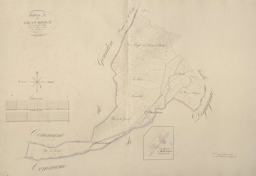 section A de Grand-Roque, 1ère feuille