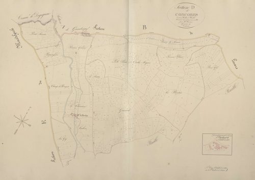 section D de Concorès, 1ère feuille