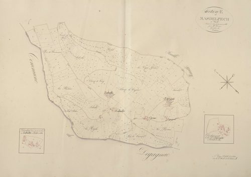 section E de Masdelpech, 4ème feuille