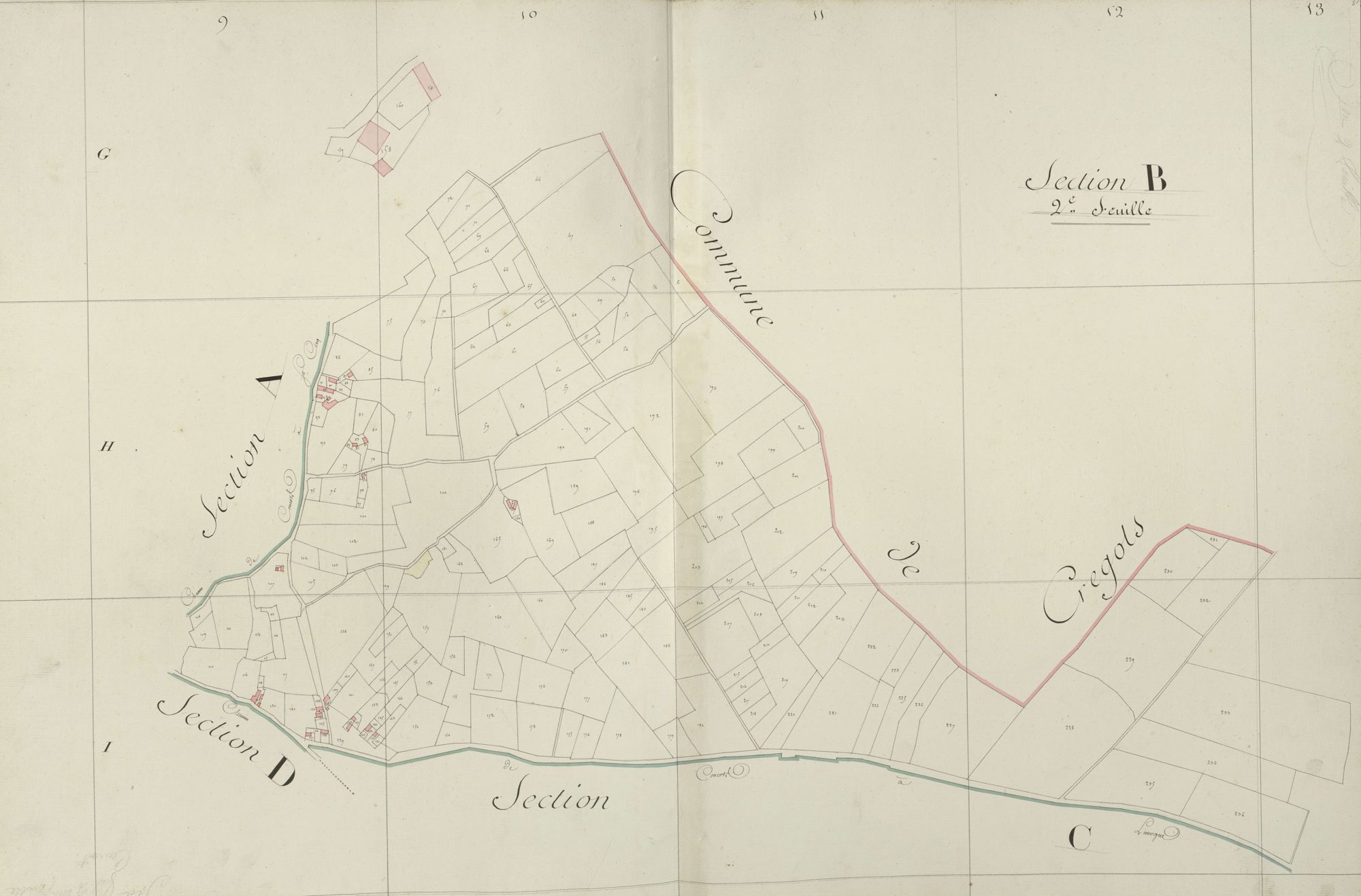 section B, 2ème feuille
