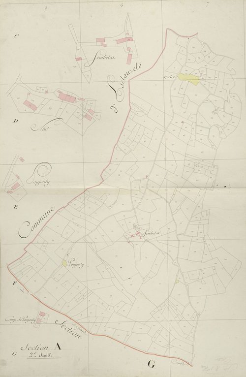 section A, 2ème feuille