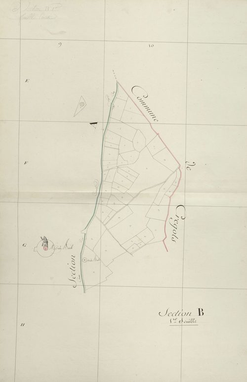 section B, 1ère feuille