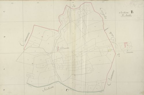 section B, 3ème feuille