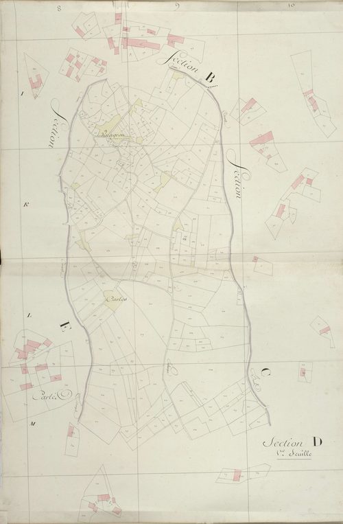 section D, 1ère feuille