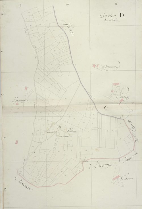 section D, 3ème feuille