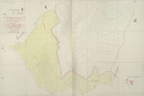 section E, 2ème feuille