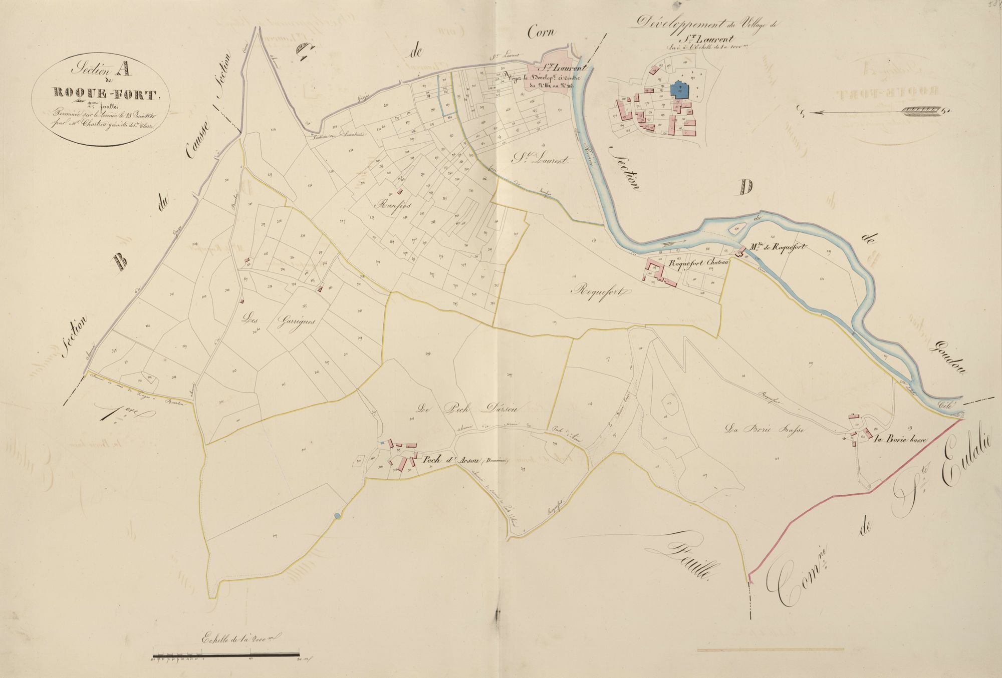 section A de Roque-Fort, 2ème feuille
