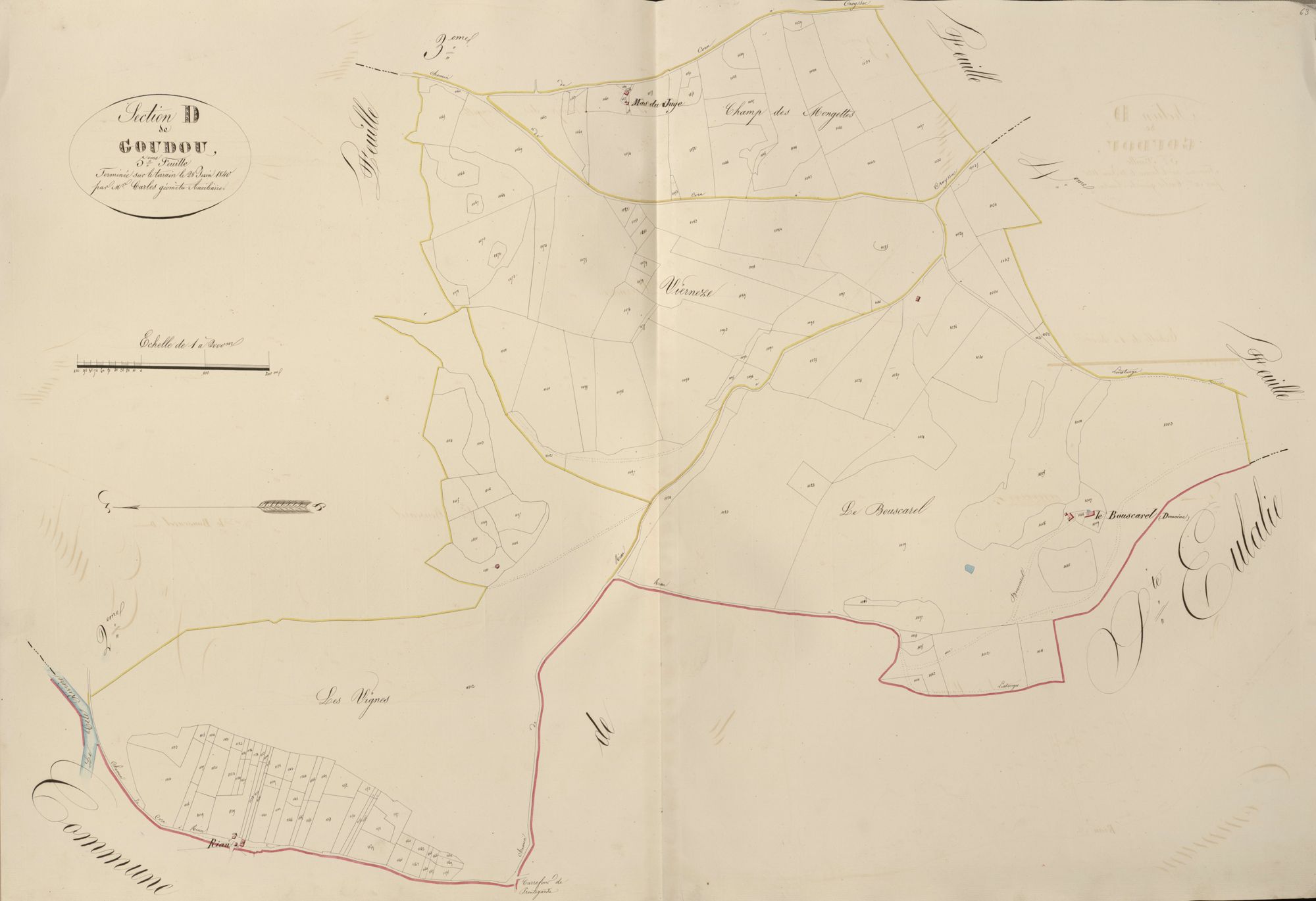 section D de Goudou, 5ème feuille