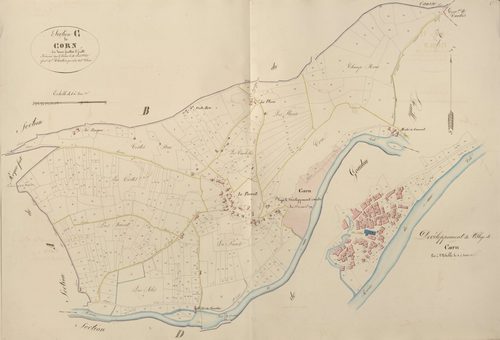 section C de Corn, 1ère feuille