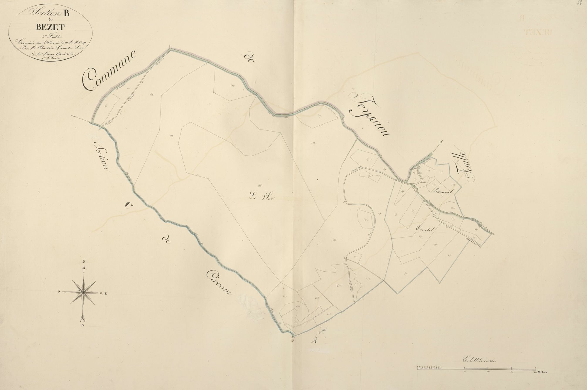 section B de Bezet, 3ème feuille