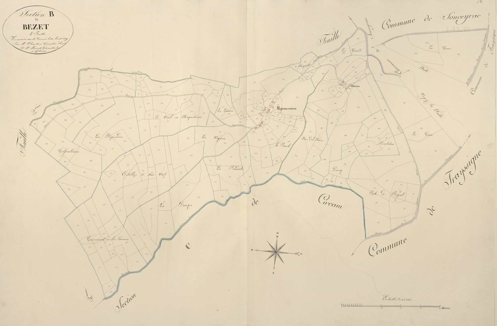 section B de Bezet, 4ème feuille