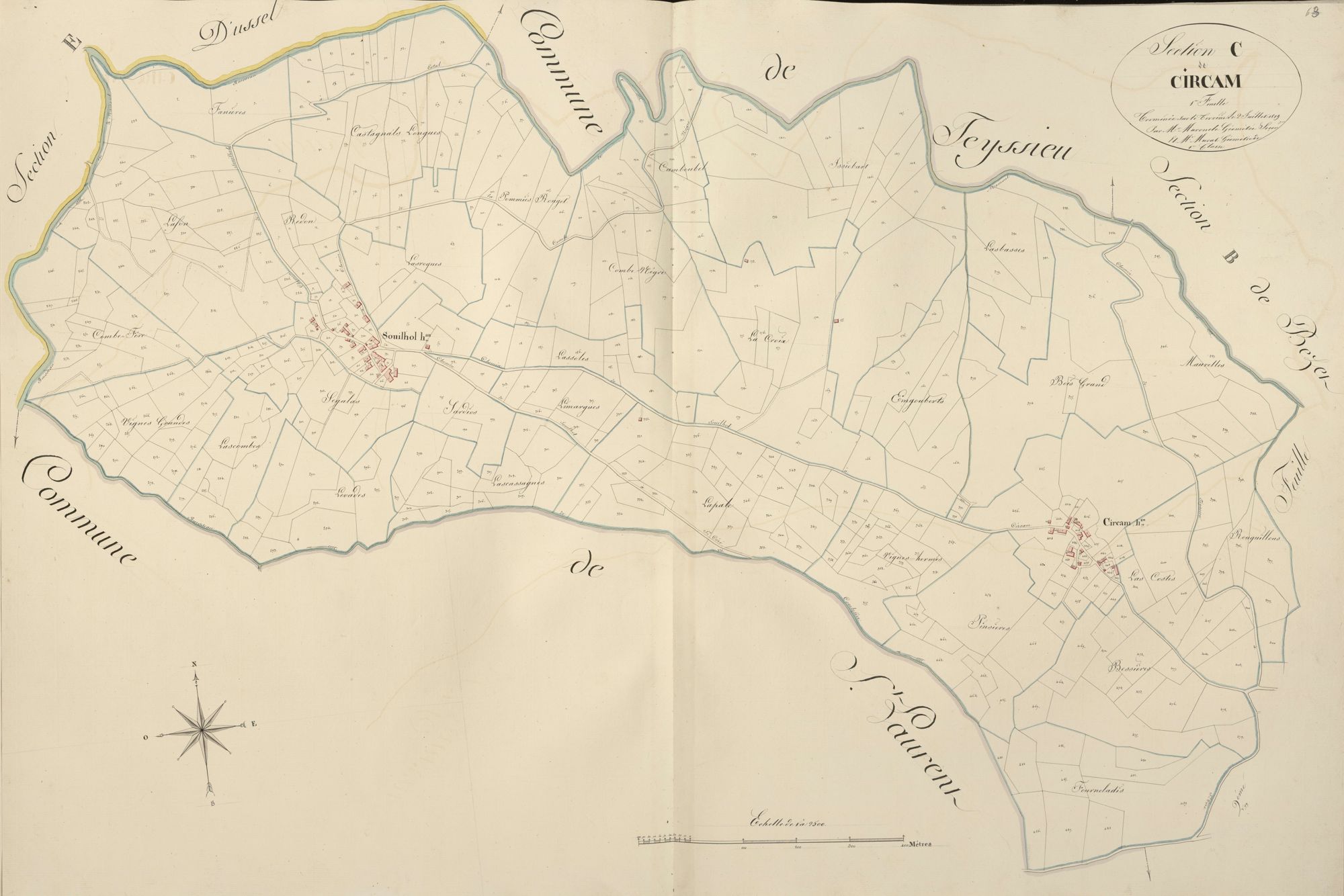 section C de Circam, 1ère feuille