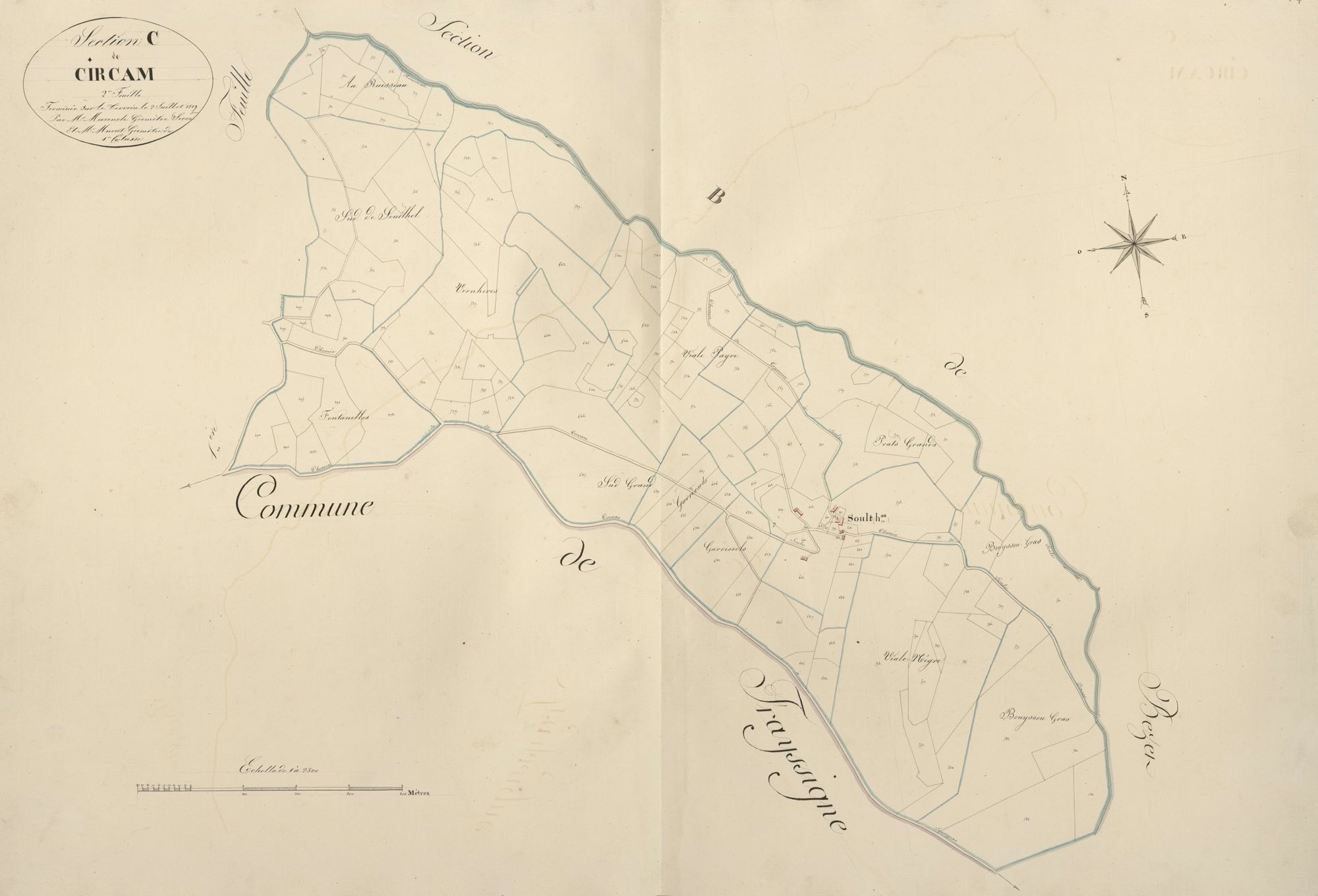 section C de Circam, 2ème feuille