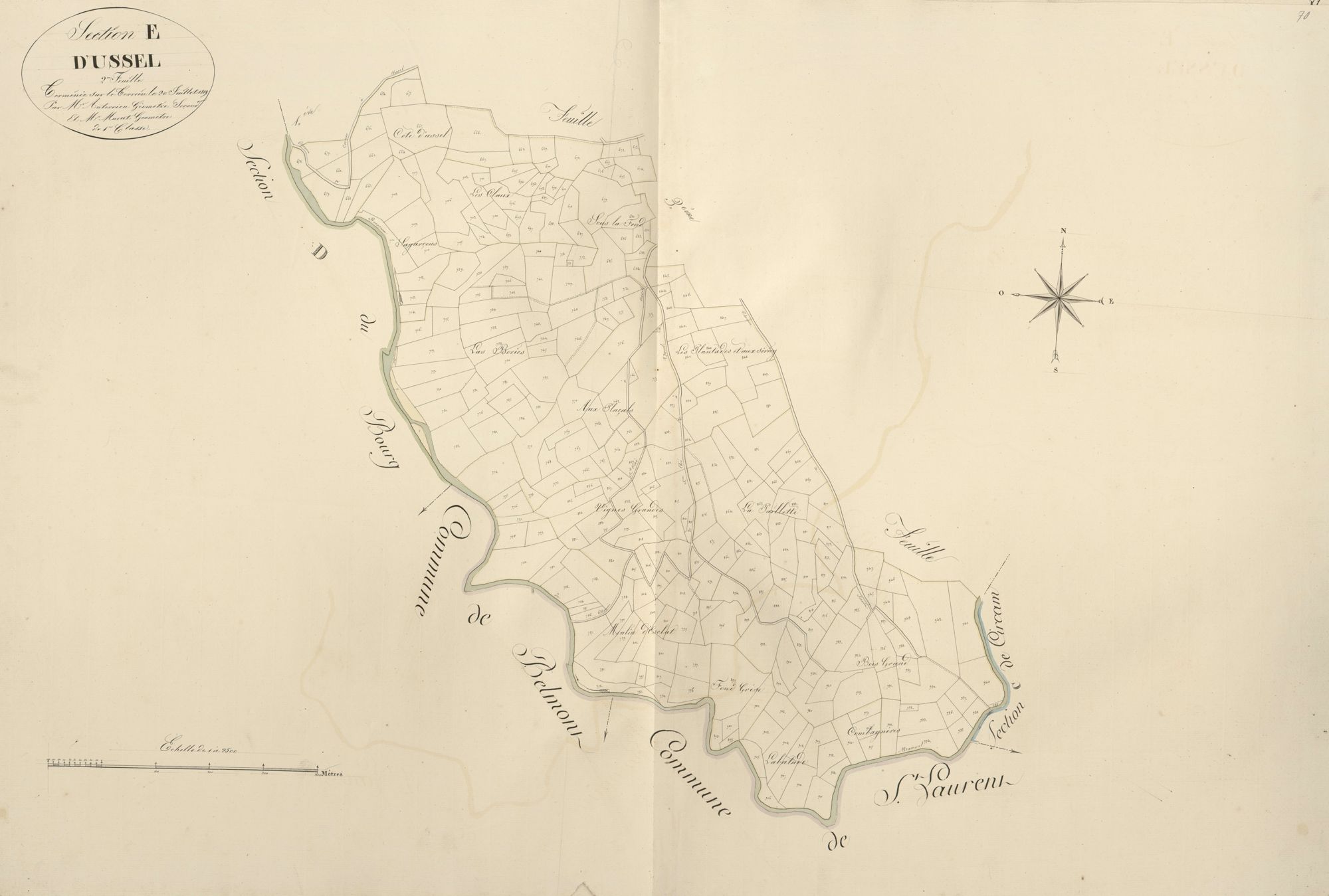 section E d'Ussel, 2ème feuille
