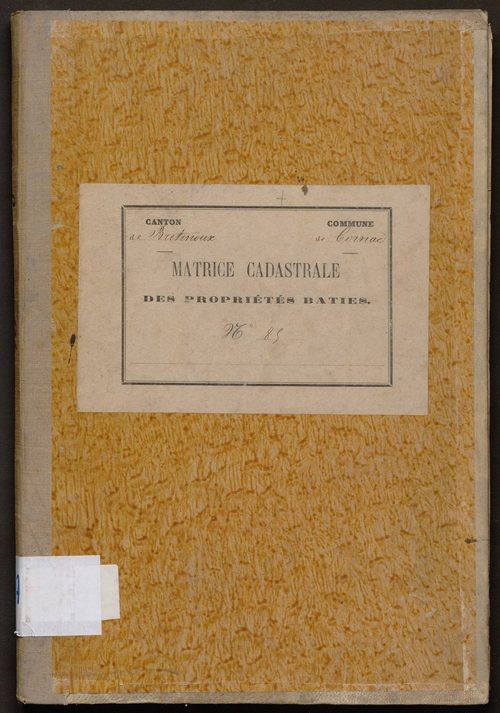 Cases 1-410. Augmentations et diminutions (1880-1891)