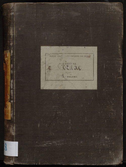 Folios 1-488. Augmentations et diminutions (1913-1933)