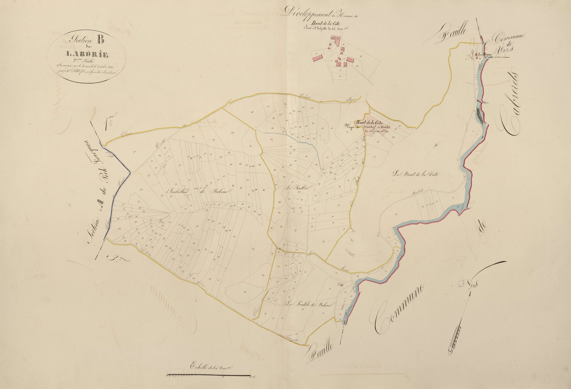 section B de Laborie, 2ème feuille