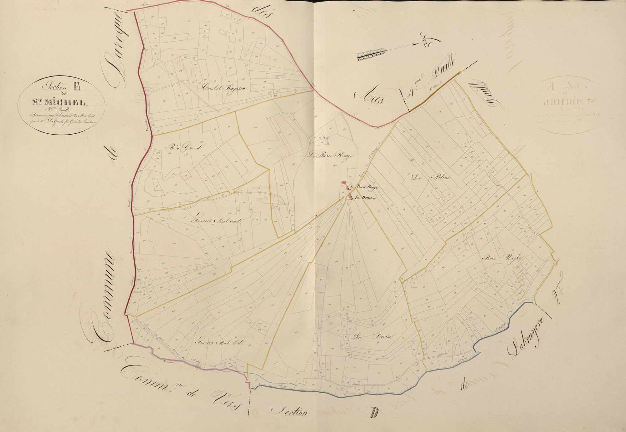 section E de Saint-Michel, 3ème feuille