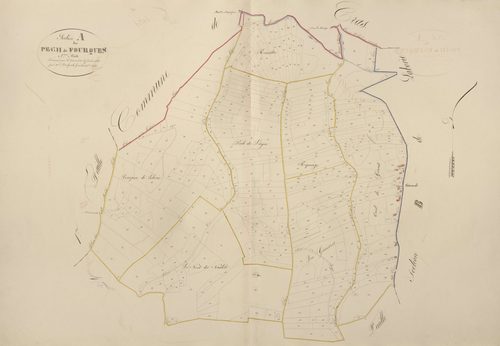 section A de Pech de Fourques, 3ème feuille