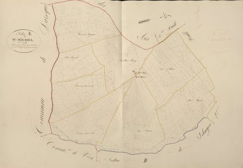 section E de Saint-Michel, 3ème feuille