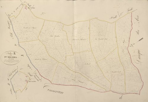 section E de Saint-Michel, 4ème feuille
