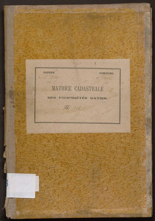 Cases 1-235. Augmentations et diminutions (1880-1891)