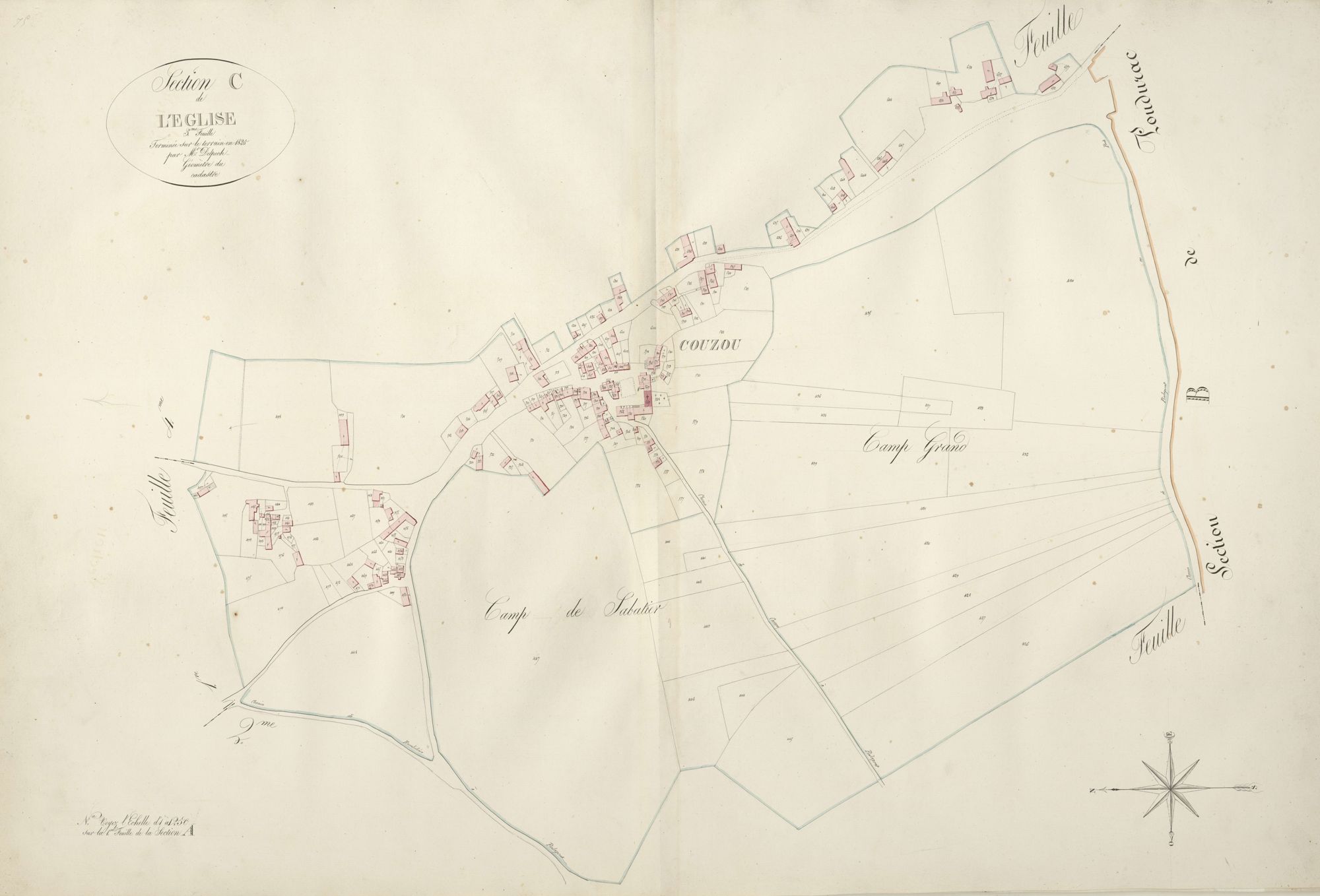 section C de l'Eglise, 3ème feuille