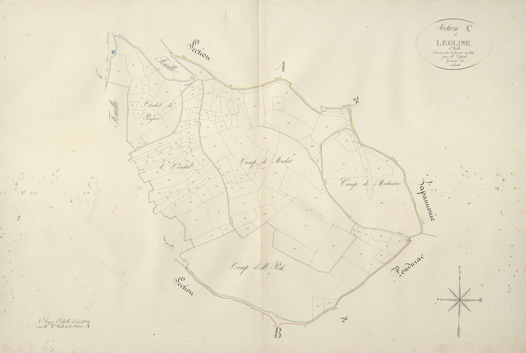 section C de l'Eglise, 4ème feuille