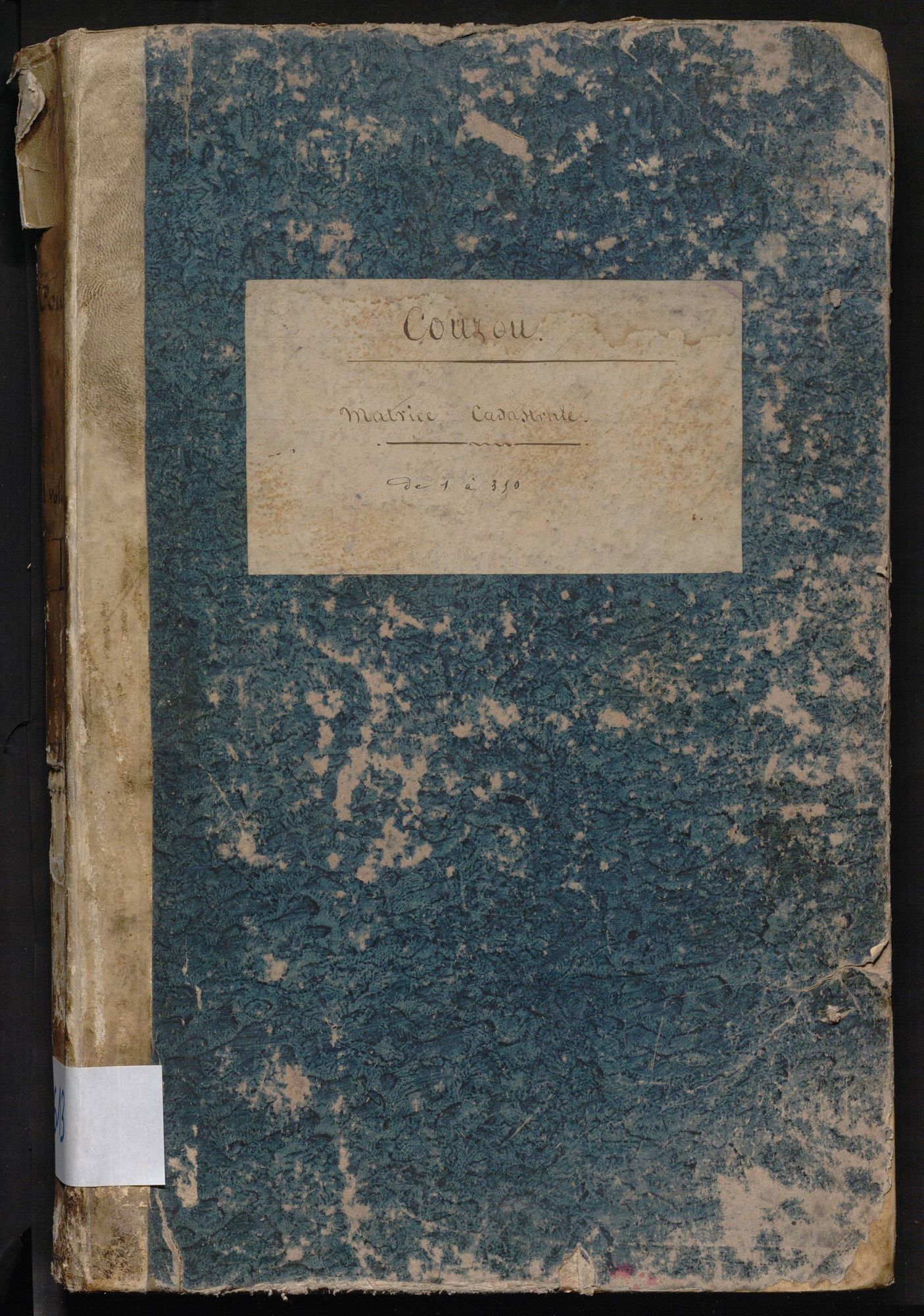 Folios 1-350. Augmentations et diminutions (1829-1914)