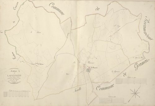 section A de Lapannonie, 1ère feuille