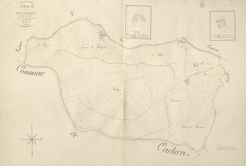 section B de Poudurac, 1ère feuille