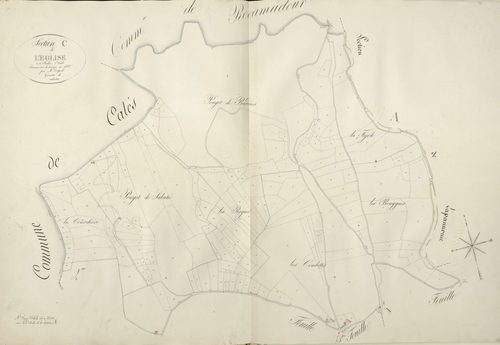 section C de l'Eglise, 1ère feuille