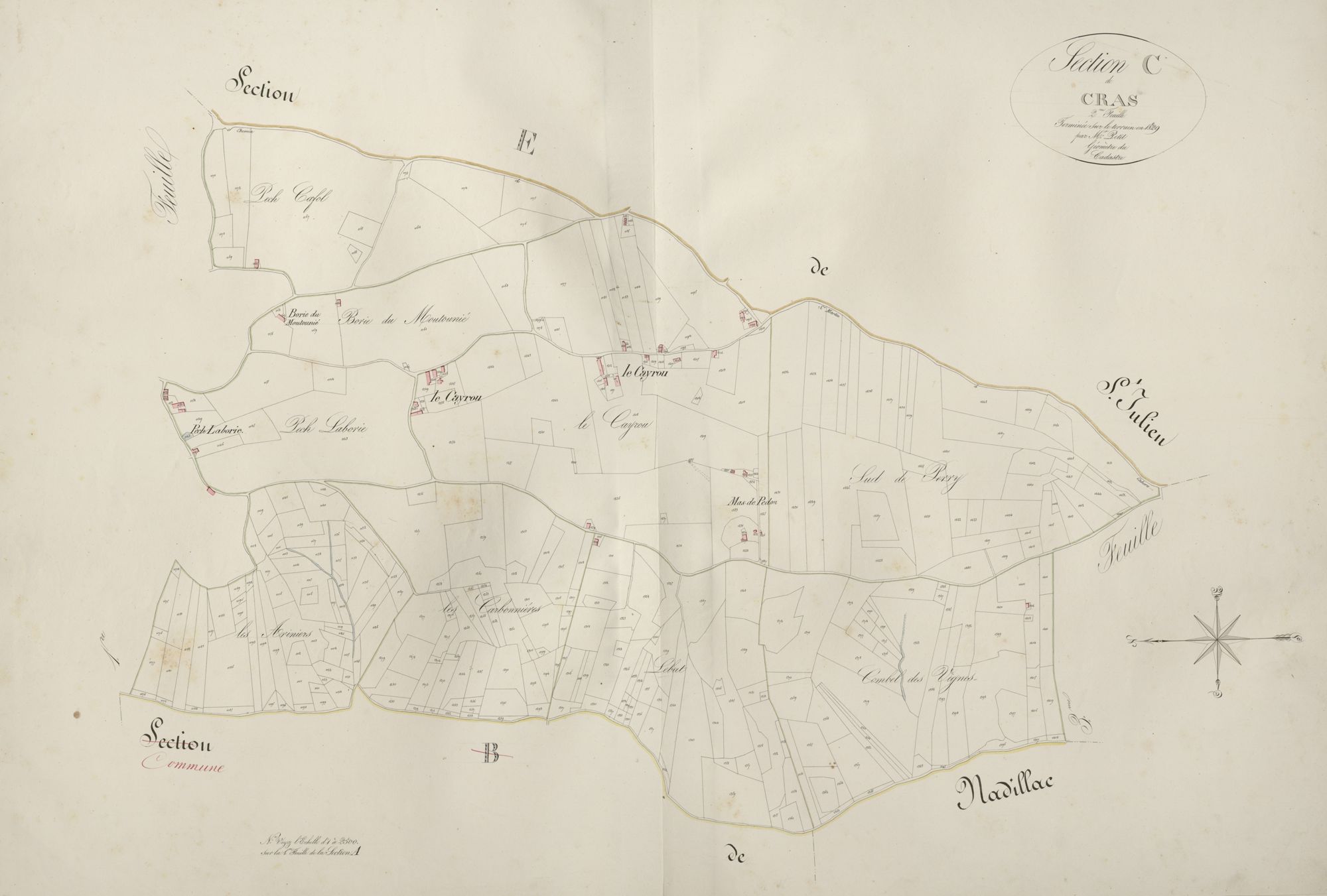 section C de Cras, 2ème feuille