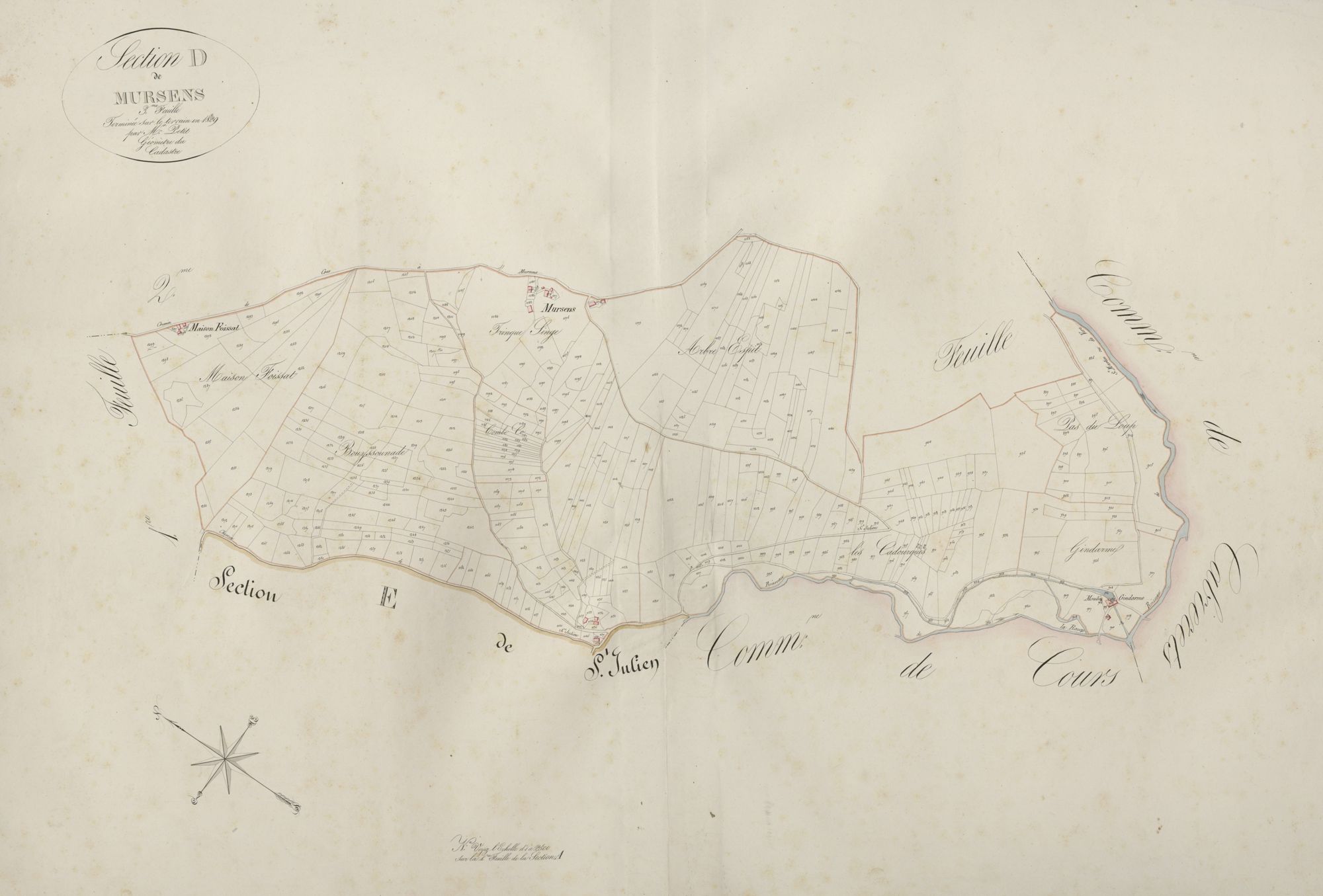 section D de Mursens, 3ème feuille