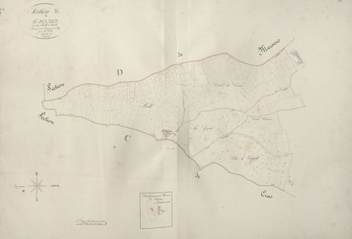 section E de Saint-Julien, 1ère feuille