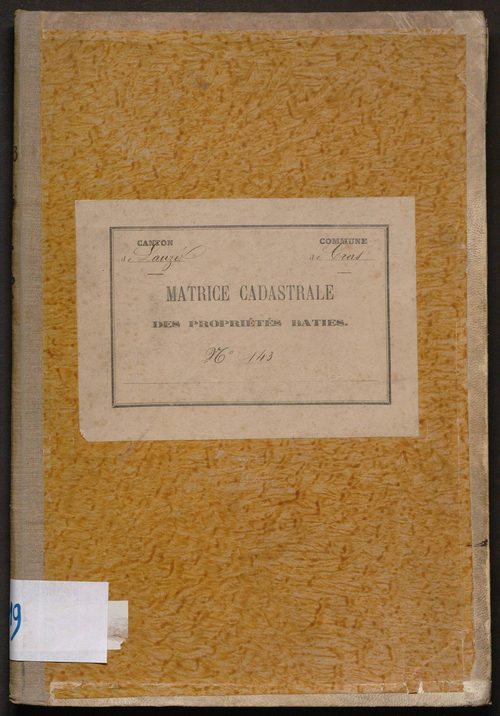 Cases 1-160. Augmentations et diminutions (1880-1891)