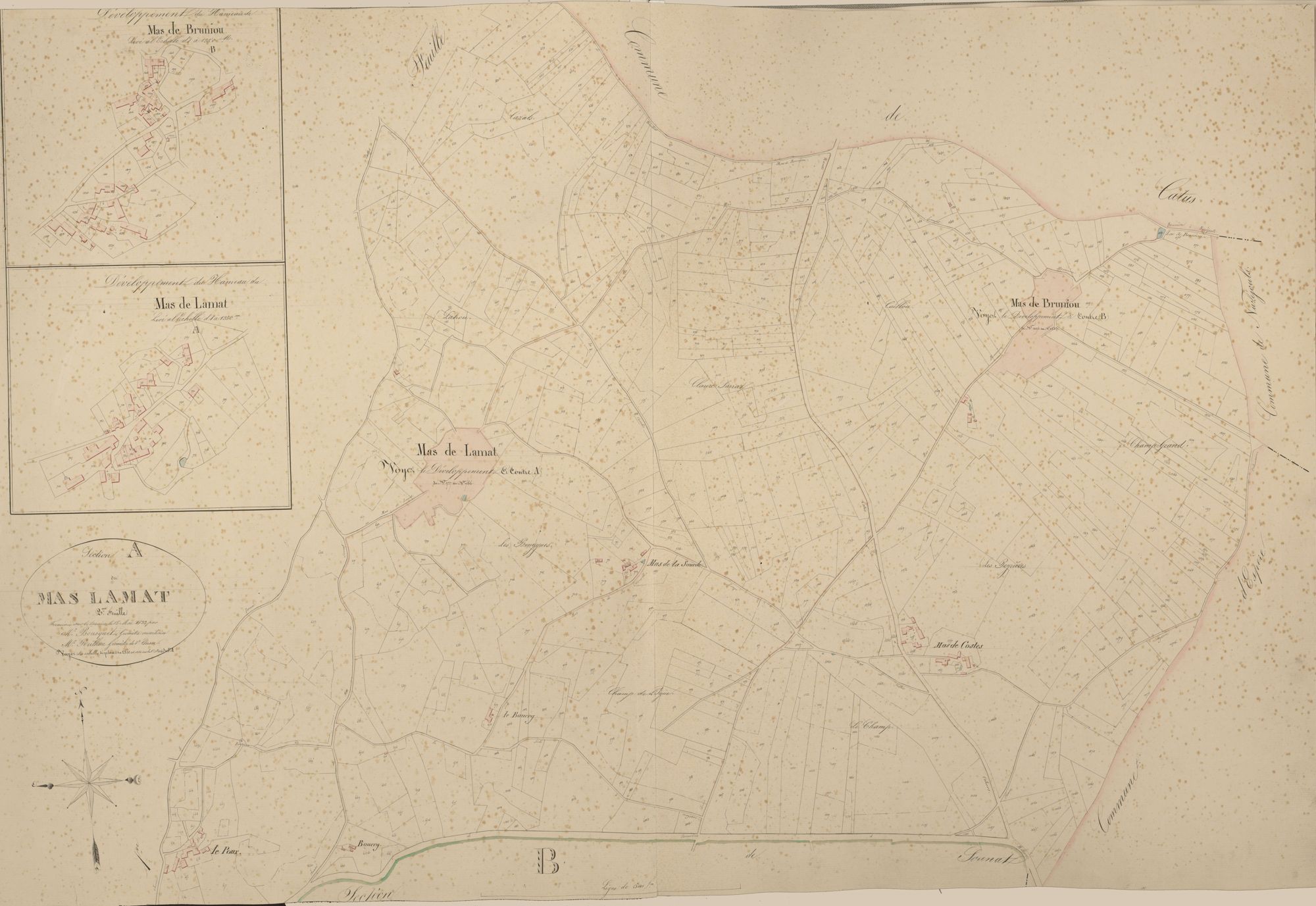 section A du Mas Lamat, 2ème feuille
