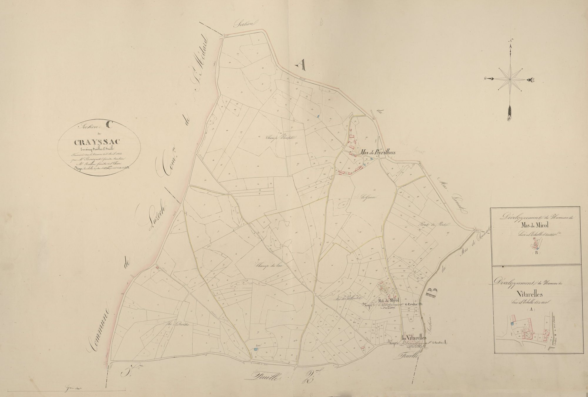 section C de Crayssac, 1ère feuille