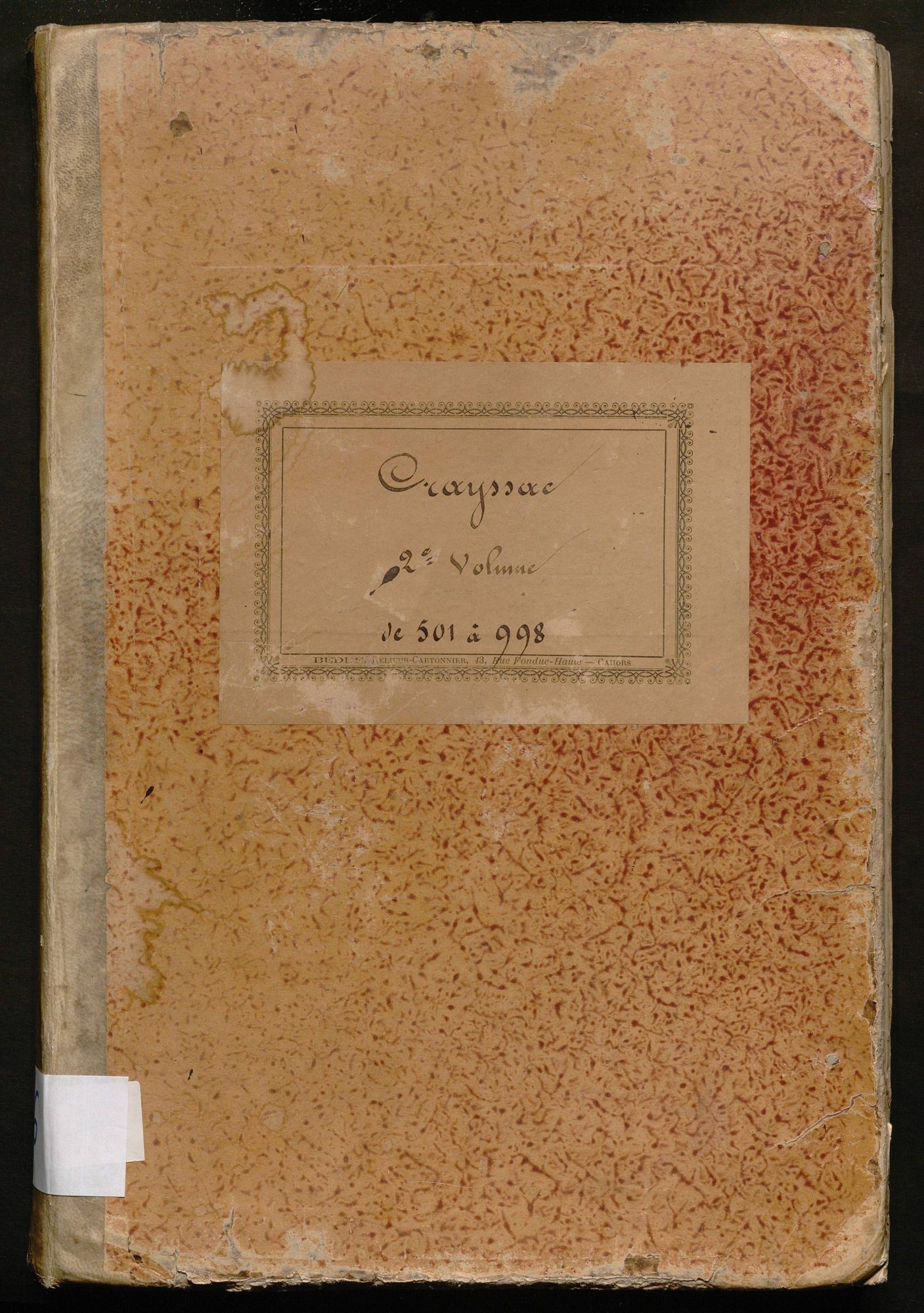 Folios 501-998