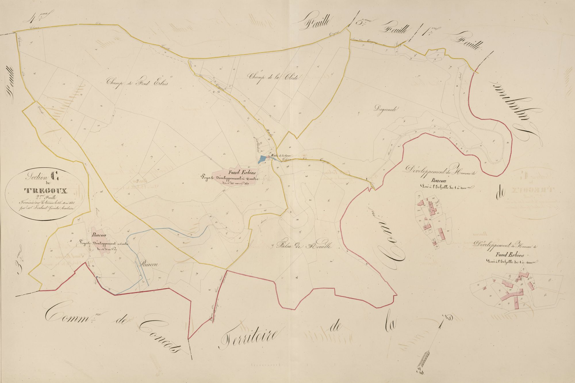 section C de Trégoux, 2ème feuille