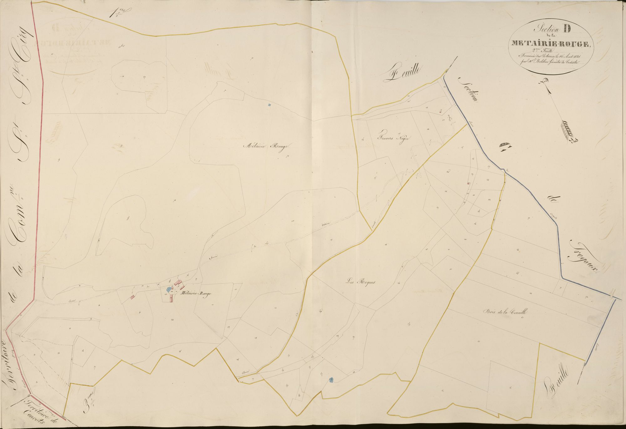 section D de Métairie Rouge, 2ème feuille