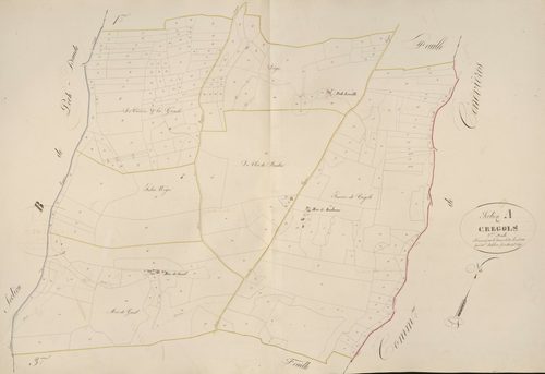 section A de Crégols, 2ème feuille