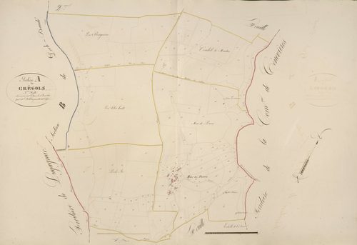 section A de Crégols, 3ème feuille