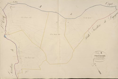section B de Pech Daude, 1ère feuille