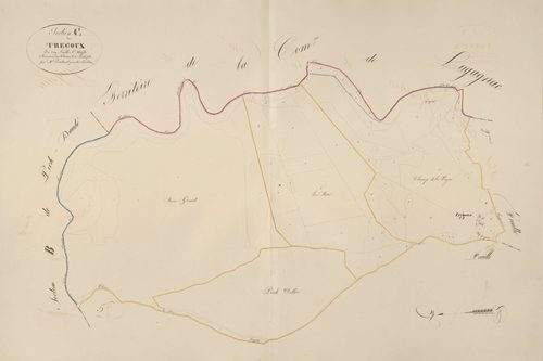 section C de Trégoux, 1ère feuille