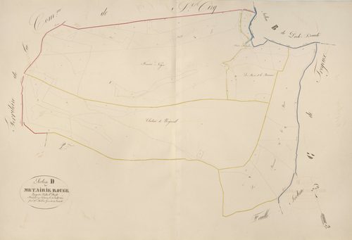 section D de Métairie Rouge, 1ère feuille