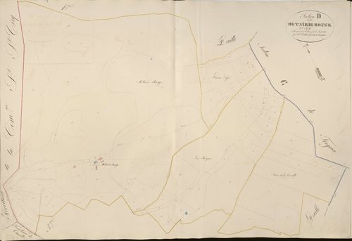 section D de Métairie Rouge, 2ème feuille